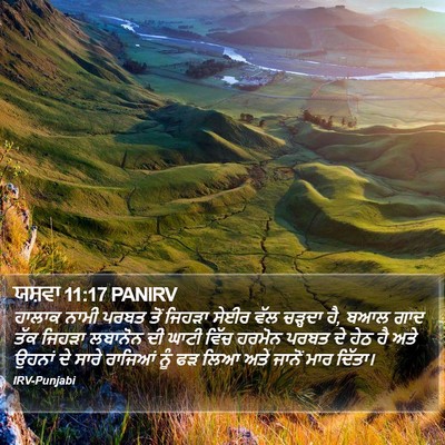 ਯਸ਼ਵਾ 11:17 PANIRV Bible Verse Image
