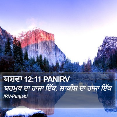 ਯਸ਼ਵਾ 12:11 PANIRV Bible Verse Image