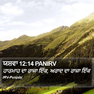 ਯਸ਼ਵਾ 12:14 PANIRV Bible Verse Image