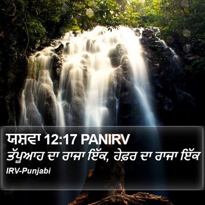 ਯਸ਼ਵਾ 12:17 PANIRV Bible Verse Image