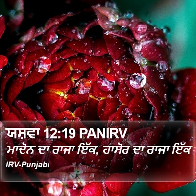 ਯਸ਼ਵਾ 12:19 PANIRV Bible Verse Image