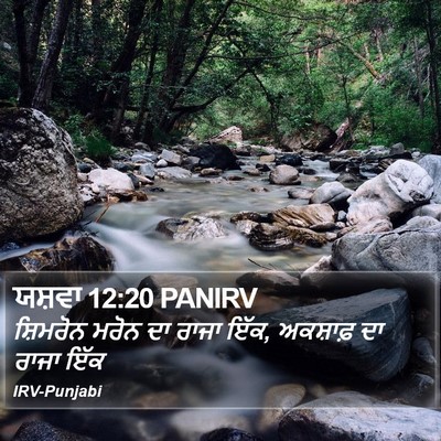ਯਸ਼ਵਾ 12:20 PANIRV Bible Verse Image