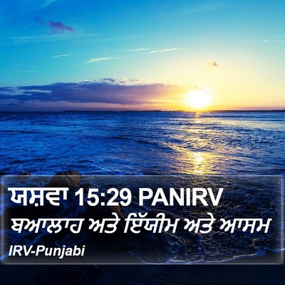 ਯਸ਼ਵਾ 15:29 PANIRV Bible Verse Image