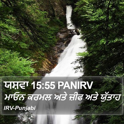 ਯਸ਼ਵਾ 15:55 PANIRV Bible Verse Image
