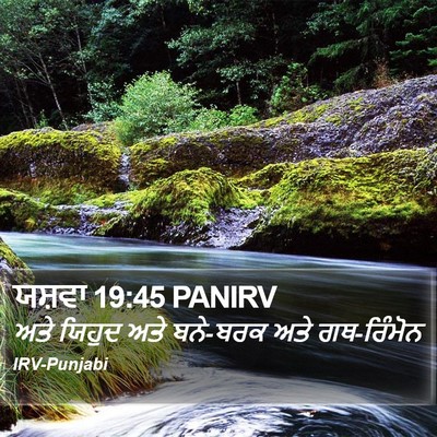 ਯਸ਼ਵਾ 19:45 PANIRV Bible Verse Image