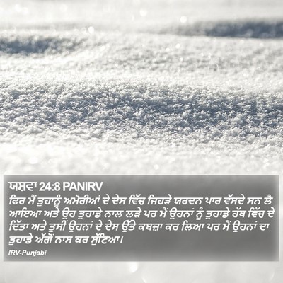 ਯਸ਼ਵਾ 24:8 PANIRV Bible Verse Image