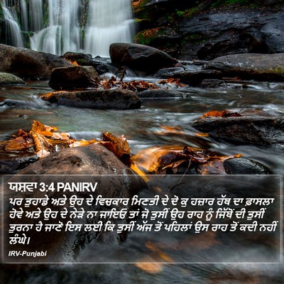 ਯਸ਼ਵਾ 3:4 PANIRV Bible Verse Image