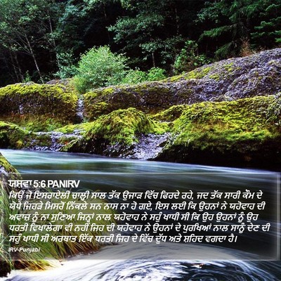 ਯਸ਼ਵਾ 5:6 PANIRV Bible Verse Image