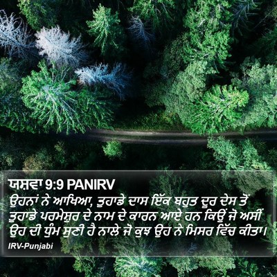 ਯਸ਼ਵਾ 9:9 PANIRV Bible Verse Image