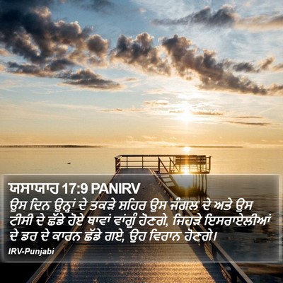 ਯਸਾਯਾਹ 17:9 PANIRV Bible Verse Image