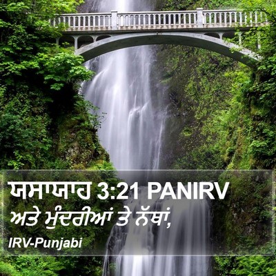 ਯਸਾਯਾਹ 3:21 PANIRV Bible Verse Image