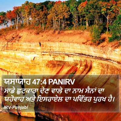 ਯਸਾਯਾਹ 47:4 PANIRV Bible Verse Image