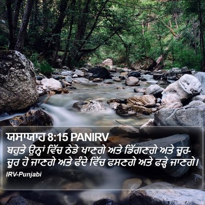 ਯਸਾਯਾਹ 8:15 PANIRV Bible Verse Image