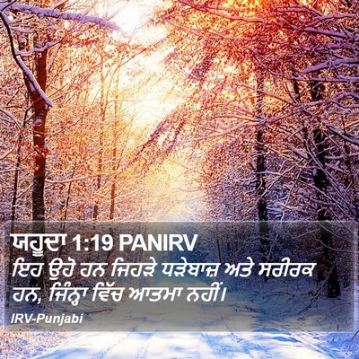 ਯਹੂਦਾ 1:19 PANIRV Bible Verse Image