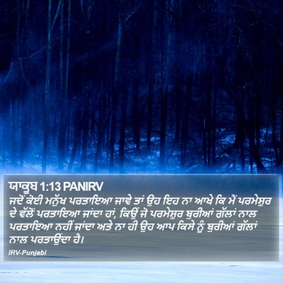 ਯਾਕੂਬ 1:13 PANIRV Bible Verse Image