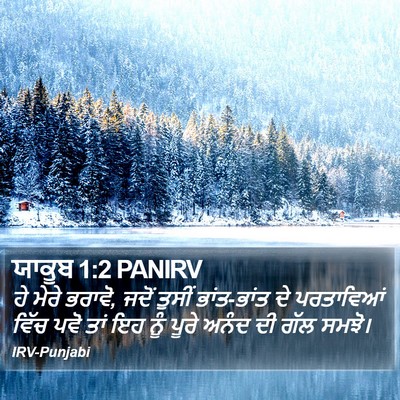 ਯਾਕੂਬ 1:2 PANIRV Bible Verse Image
