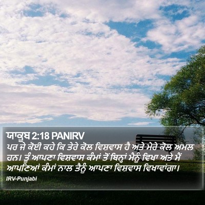 ਯਾਕੂਬ 2:18 PANIRV Bible Verse Image