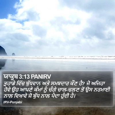 ਯਾਕੂਬ 3:13 PANIRV Bible Verse Image