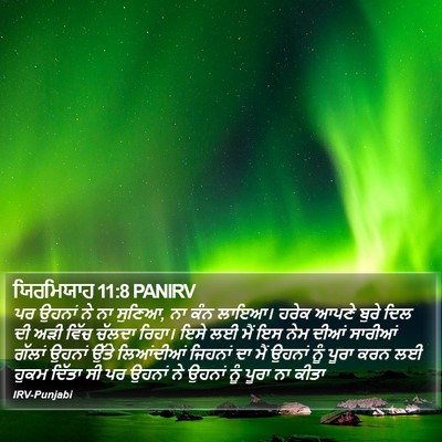 ਯਿਰਮਿਯਾਹ 11:8 PANIRV Bible Verse Image