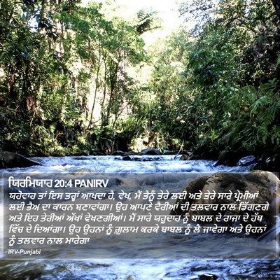 ਯਿਰਮਿਯਾਹ 20:4 PANIRV Bible Verse Image