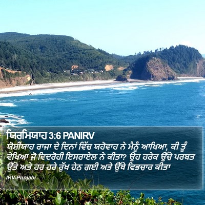ਯਿਰਮਿਯਾਹ 3:6 PANIRV Bible Verse Image