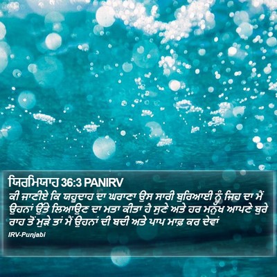 ਯਿਰਮਿਯਾਹ 36:3 PANIRV Bible Verse Image
