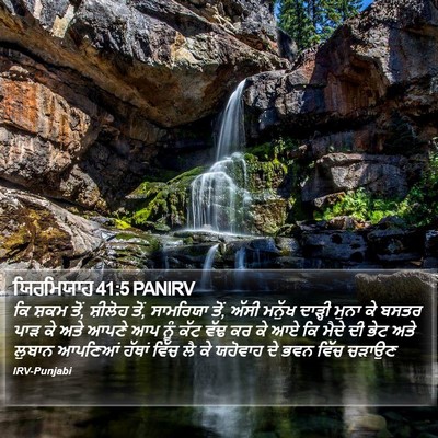 ਯਿਰਮਿਯਾਹ 41:5 PANIRV Bible Verse Image