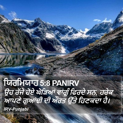 ਯਿਰਮਿਯਾਹ 5:8 PANIRV Bible Verse Image