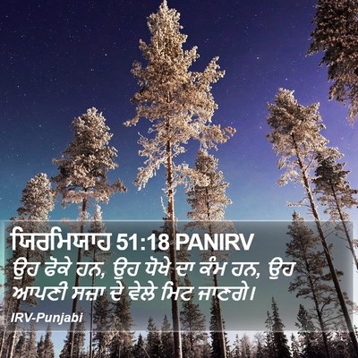 ਯਿਰਮਿਯਾਹ 51:18 PANIRV Bible Verse Image