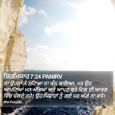 ਯਿਰਮਿਯਾਹ 7:24 PANIRV Bible Verse Image