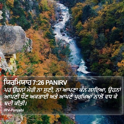 ਯਿਰਮਿਯਾਹ 7:26 PANIRV Bible Verse Image