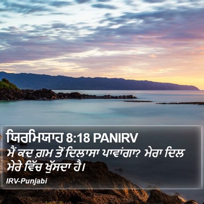 ਯਿਰਮਿਯਾਹ 8:18 PANIRV Bible Verse Image