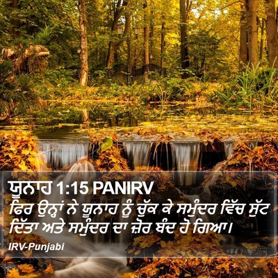 ਯੂਨਾਹ 1:15 PANIRV Bible Verse Image