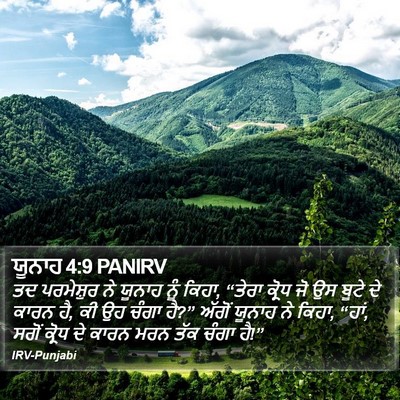 ਯੂਨਾਹ 4:9 PANIRV Bible Verse Image