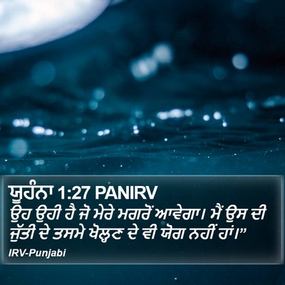 ਯੂਹੰਨਾ 1:27 PANIRV Bible Verse Image