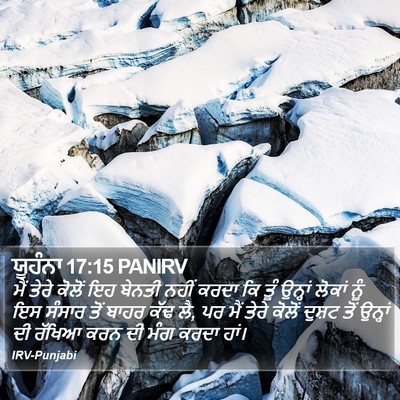 ਯੂਹੰਨਾ 17:15 PANIRV Bible Verse Image
