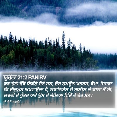 ਯੂਹੰਨਾ 21:2 PANIRV Bible Verse Image
