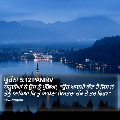 ਯੂਹੰਨਾ 5:12 PANIRV Bible Verse Image