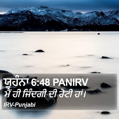 ਯੂਹੰਨਾ 6:48 PANIRV Bible Verse Image
