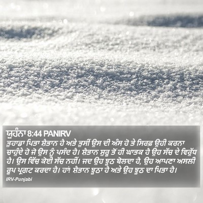 ਯੂਹੰਨਾ 8:44 PANIRV Bible Verse Image