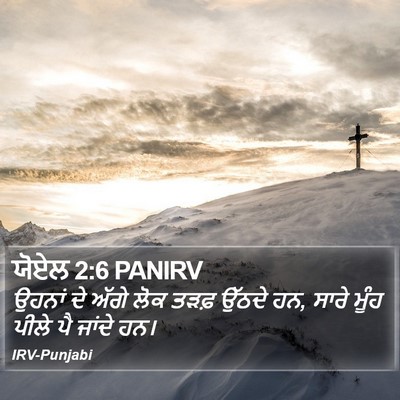 ਯੋਏਲ 2:6 PANIRV Bible Verse Image