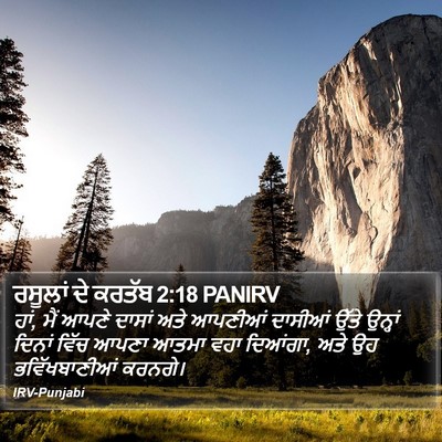 ਰਸੂਲਾਂ ਦੇ ਕਰਤੱਬ 2:18 PANIRV Bible Verse Image