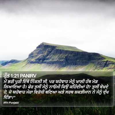 ਰੁੱਤ 1:21 PANIRV Bible Verse Image