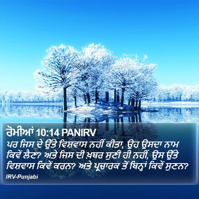 ਰੋਮੀਆਂ 10:14 PANIRV Bible Verse Image