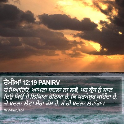 ਰੋਮੀਆਂ 12:19 PANIRV Bible Verse Image