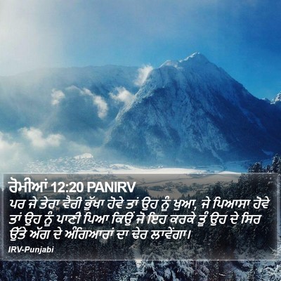 ਰੋਮੀਆਂ 12:20 PANIRV Bible Verse Image