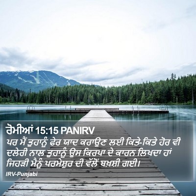 ਰੋਮੀਆਂ 15:15 PANIRV Bible Verse Image
