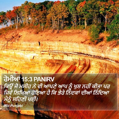 ਰੋਮੀਆਂ 15:3 PANIRV Bible Verse Image