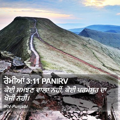 ਰੋਮੀਆਂ 3:11 PANIRV Bible Verse Image