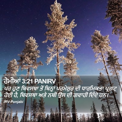 ਰੋਮੀਆਂ 3:21 PANIRV Bible Verse Image